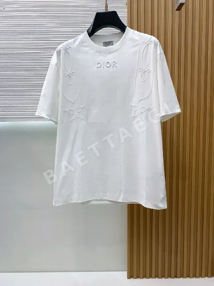 디올 남성 코튼 라운드넥 반팔티 47532