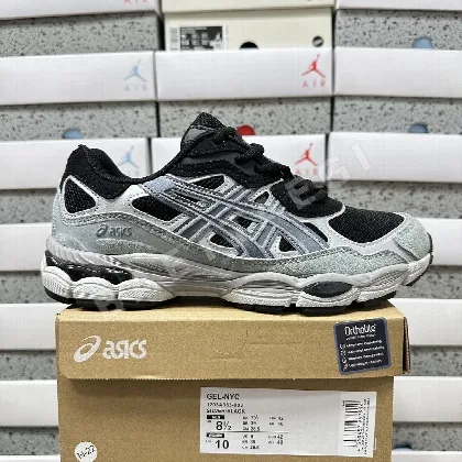 아식스 [WZ] 젤 NYC 1203A383-003 200381 Asics Gel-NYC Black Fjord Grey