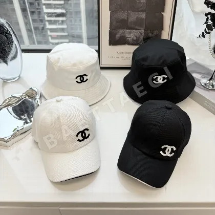 샤넬 더블 C 자수 트윌 야구모자 82869