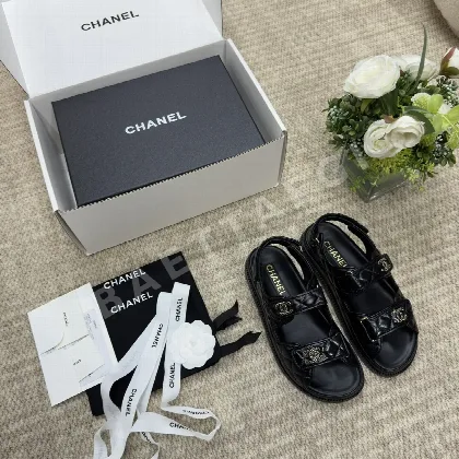샤넬 24 더블 C 벨크로 캐주얼 샌들 94133
