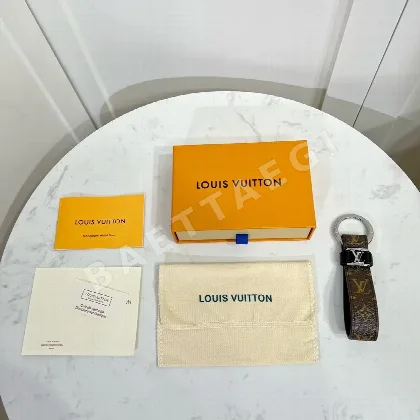 루이비통 레더 코드 키홀더 키링 124594