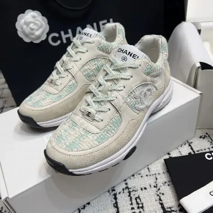 샤넬 23c 트위드 스니커즈 94425