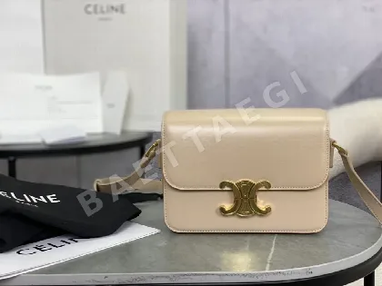 셀린느 개선문 밀크티 박스 가방 86068