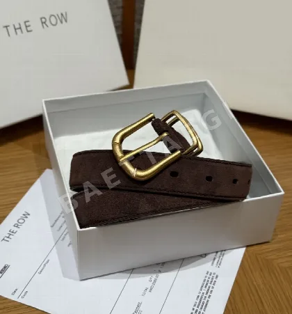 더로우 클래식 더블 링 레더 벨트 30mm 177858