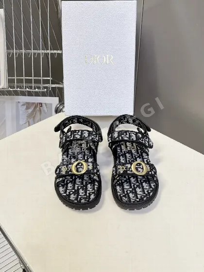 디올 벨크로 슬리폰 샌들 98377