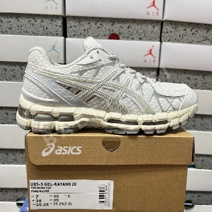 아식스 [TOP] 젤 카야노 20 1203A388-100 200413 Asics Gel-Kayano 20 White Pure Silver