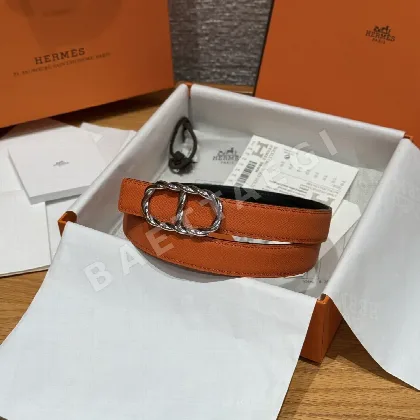 에르메스 토르소르드 양면 가죽 벨트 176184