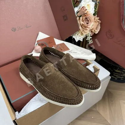 로로피아나 스웨이드 남성 로퍼 156910