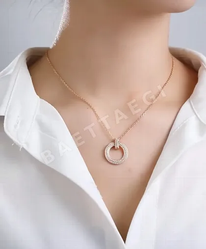 티파니 내로우 서클 목걸이 70922