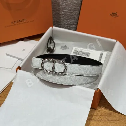 에르메스 마이용 토르소드 양면 가죽 벨트 176180