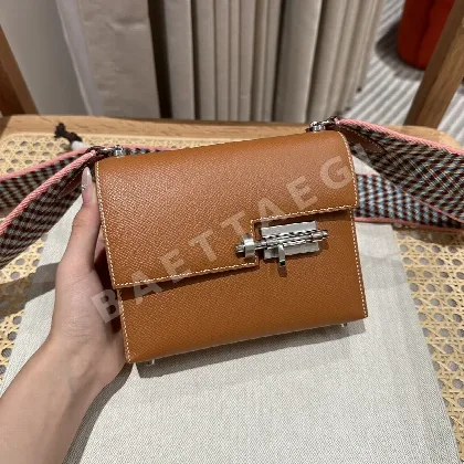 에르메스 벨로 엡솜 가죽 머신건 가방 145012