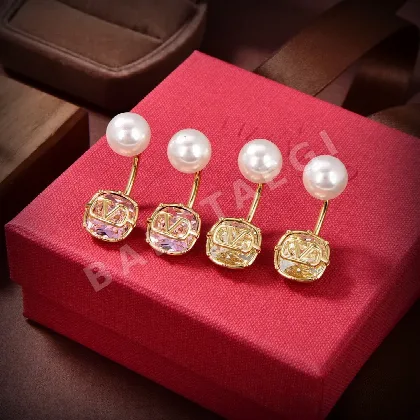 발렌티노 골드 스타일리시 귀걸이 63613
