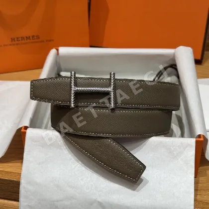에르메스 리버서블 앱송 가죽 벨트 175492