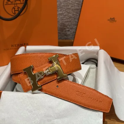 에르메스 리버시블 메탈 버클 남성 벨트 175955