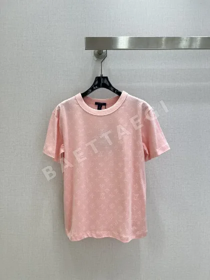루이비통 핑크 도트 모노그램 반팔 티셔츠 97178