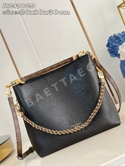 루이비통 M28029 블랙 핸드백