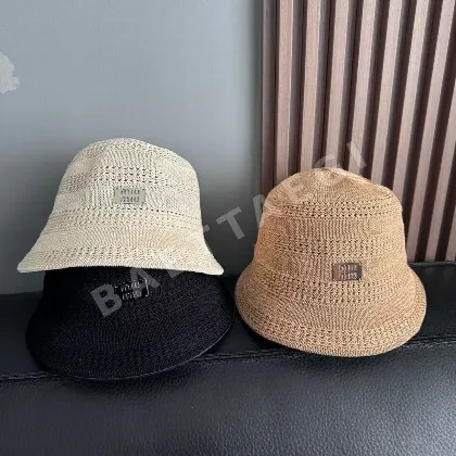 미우미우 메시 어부 모자 80949