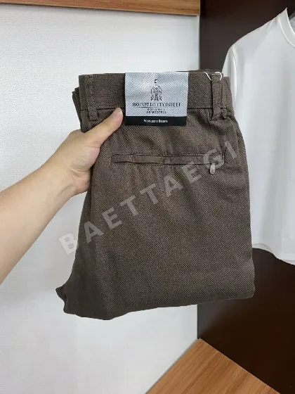 브루넬로쿠치넬리 린넨 캐주얼 남성 바지 139019
