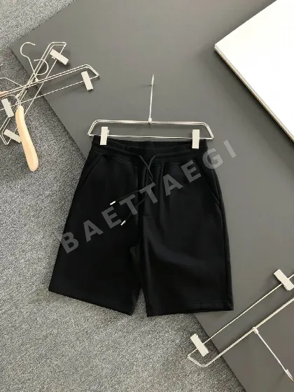 루이비통 자수 로고 드로스트링 남성 반바지