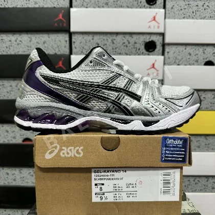 아식스 [LZ] 젤 카야노 14 1202A056-111 200585 Asics Gel-Kayano 14 White Dark Grape