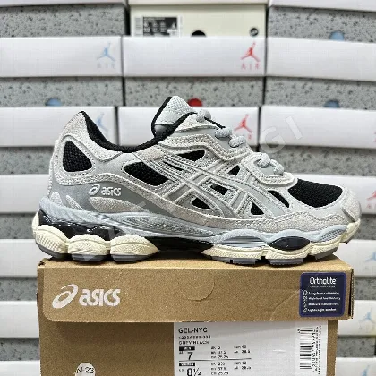 아식스 [WZ] 젤 NYC 1203A383-004 200396 Asics Gel-NYC Black Piedmont Grey