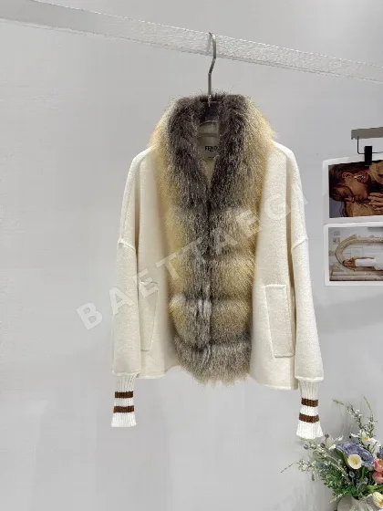 펜디 폭스 퍼 여성 자켓 164578