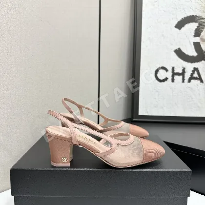샤넬 클래식 오픈토 슬링백 샌들 98349