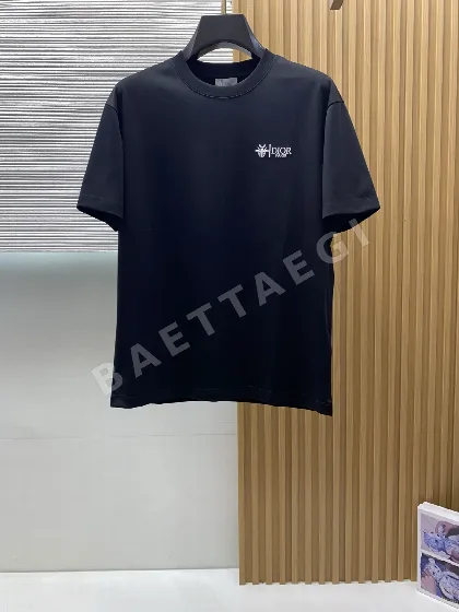 디올 남성 코튼 반팔 티셔츠 47276