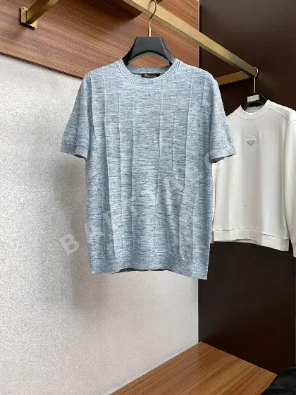 로로피아나 남성 크루넥 반팔 티셔츠 48096
