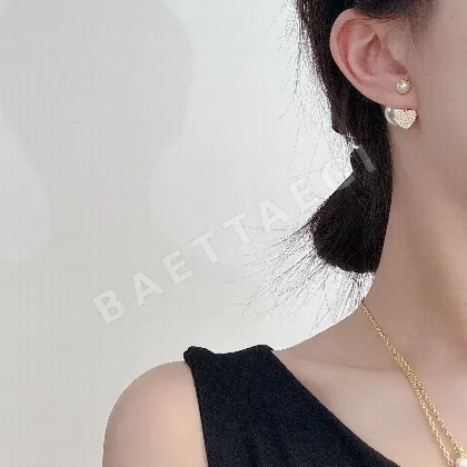디올 25 s 크리스탈 오픈 귀걸이 60434