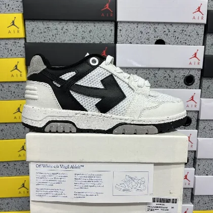 오프화이트 아웃 오브 오피스 OOO 로우 탑스 202408 Off White Out Of Office OOO Low Tops White