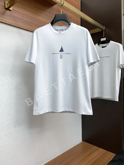 브루넬로쿠치넬리 마셀라제 반팔 셔츠 47912