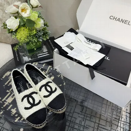 샤넬 클래식 슬립온 에스파드리유 신발 94230