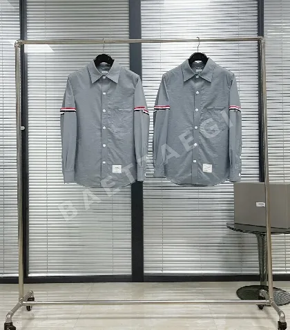 톰브라운 더블 슬리브 남성 셔츠 재킷 126353