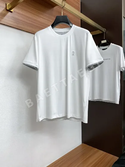 브루넬로쿠치넬리 남성 코튼 반팔 티셔츠 47958