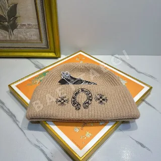크롬하츠 크로스 니트 모자 186914