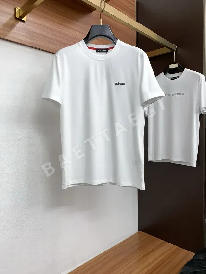키톤 마르세랄라이즈드 코튼 남성 반팔 티셔츠 88537