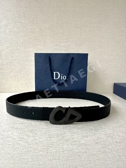 디올 CD 30 로고 스테인리스 스틸 벨트 59785