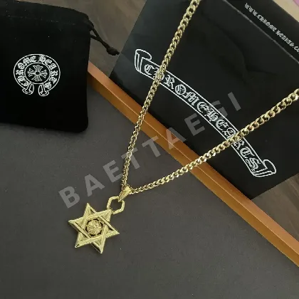 크롬하츠 육각별 펜던트 목걸이 126942