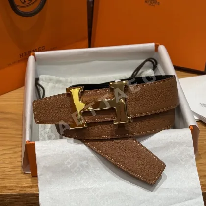 에르메스 리버시블 메탈 버클 남성 벨트 176351