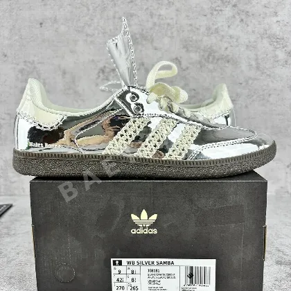 아디다스 [GOD] 삼바 IG8181 200850 Adidas Samba Wales Bonner Silver