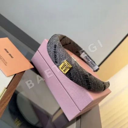 미우미우 헤어밴드 183952