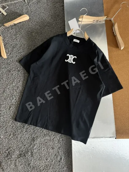 셀린느 라운드넥 반팔 티셔츠 87971