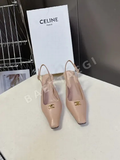 셀린느 뾰족 앞코 여성 신발 98764