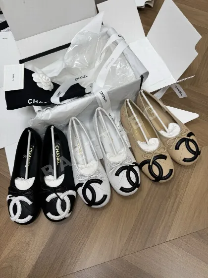 샤넬 캉봉 발레 플랫 98901