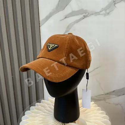 프라다 골드라벨 밍크퍼 베이스볼 모자 119050