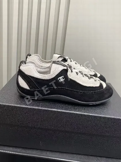 샤넬 컬러 블록 베이스볼 트레이닝 슈즈 132665