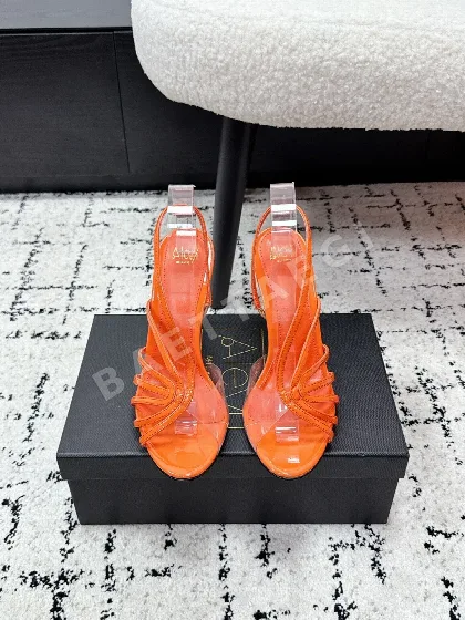 알레비 스트랩 하이힐 뮬 42260
