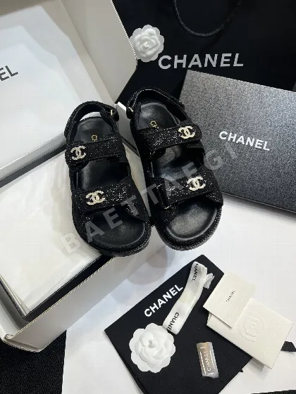 샤넬 벨크로 캐주얼 샌들 94664