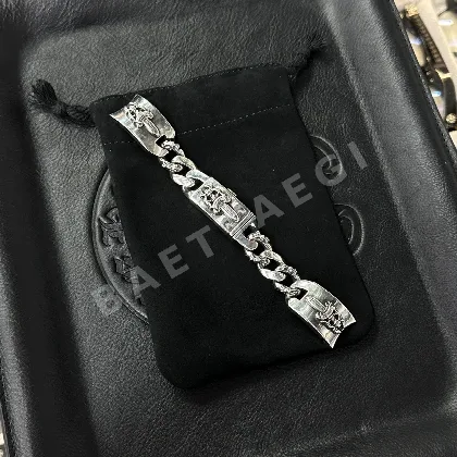 크롬하츠 925 실버 팔찌 107477